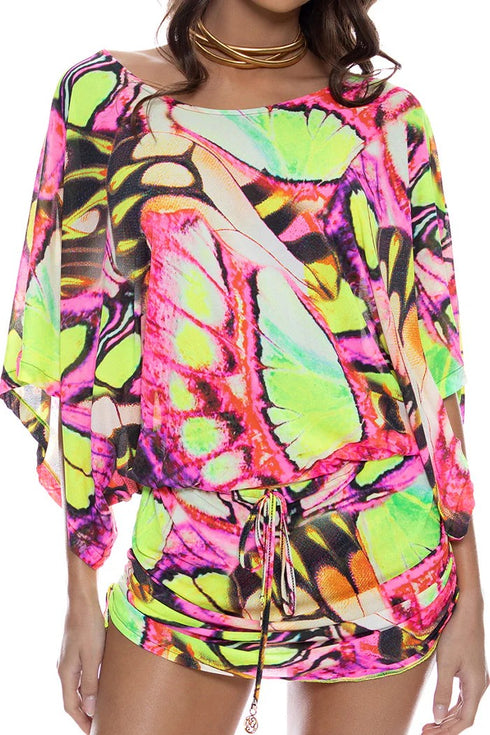 Luli Fama Flutter South Beach Dress